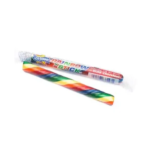 Rainbow stick barras de sabores frutales Candyland Tierra Dulce