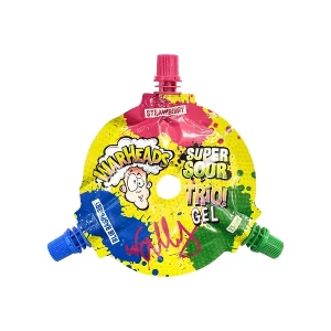 WarHeads trio super sour gel caramelo americano - Candyland Tierra dulce