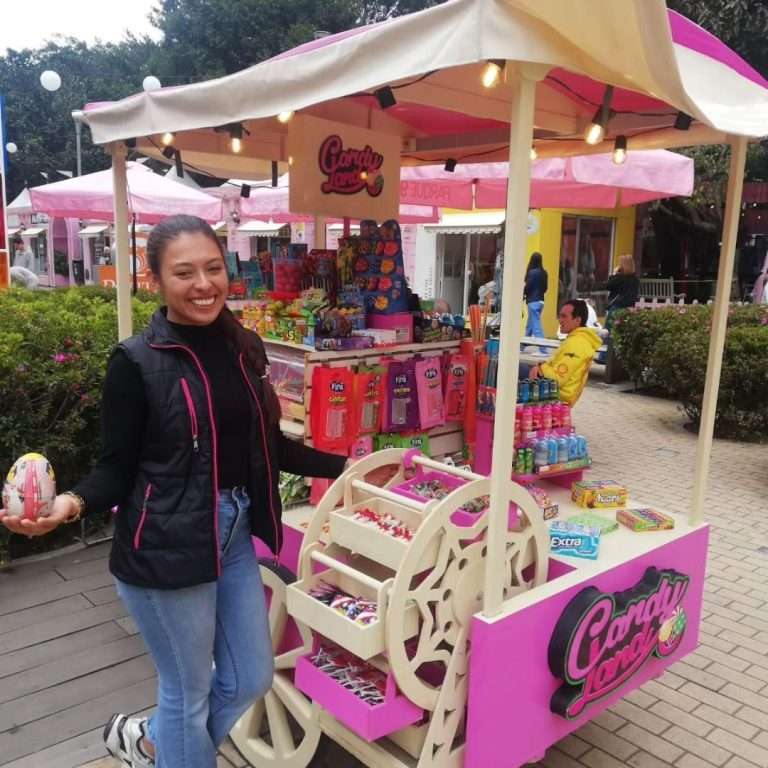 Carreta Candyland Tierra Dulce Feria EVA
