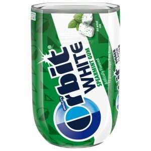Chicle orbit white spearmint
