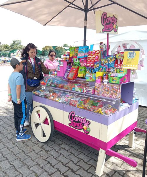 Carreta Candyland Tierra Dulce Colegio Corazonista