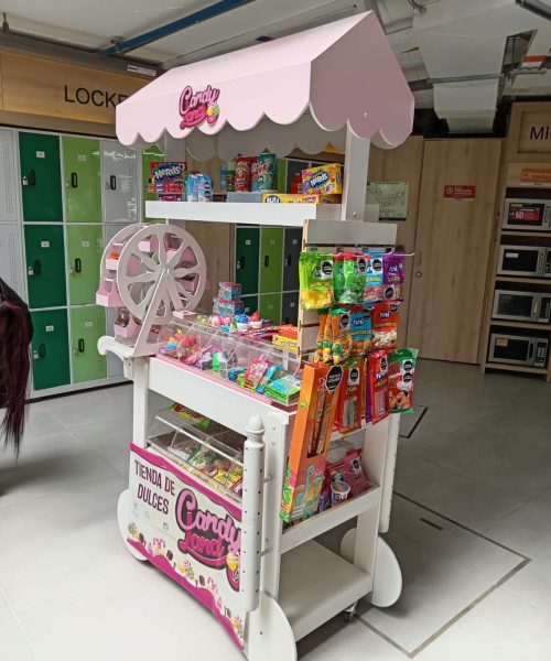 Carreta Candyland Tierra Dulce en Universidad América