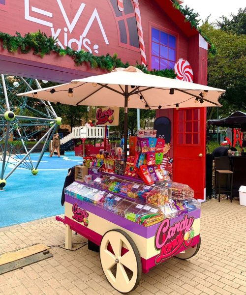 Carreta Candyland Tierra Dulce en la Feria EVA