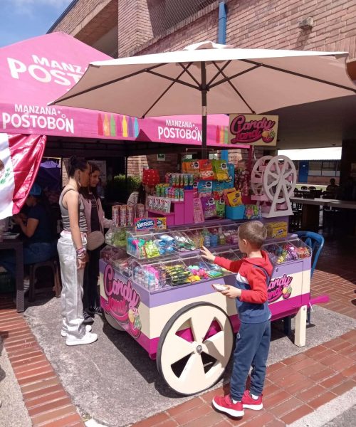 Carreta Candyland Tierra Dulce en Nuevo Gimnasio
