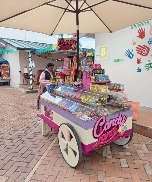 Carreta Candyland Tierra Dulce en Richmond School